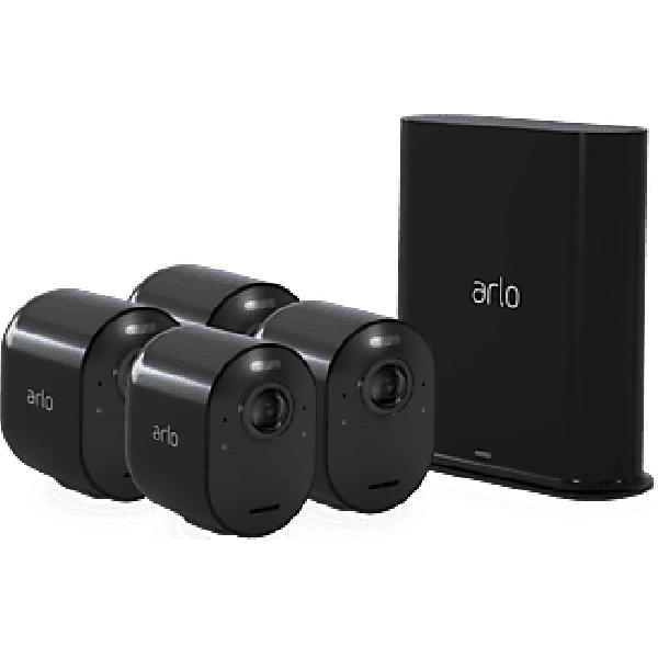 ARLO Ultra 2 Spotlight 4-pack Zwart