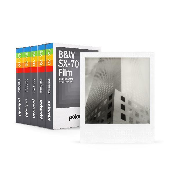 Polaroid - B&W SX-70 Film Five Pack