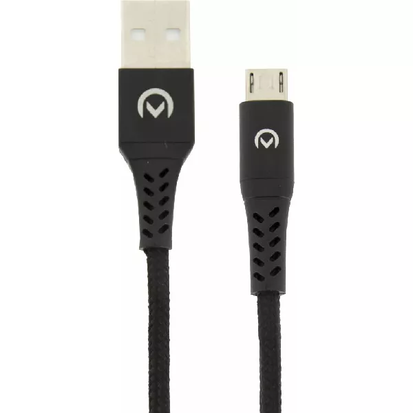 Mobilize Nylon Braided Charge/Sync Cable Micro USB - Lengte: 1 meter