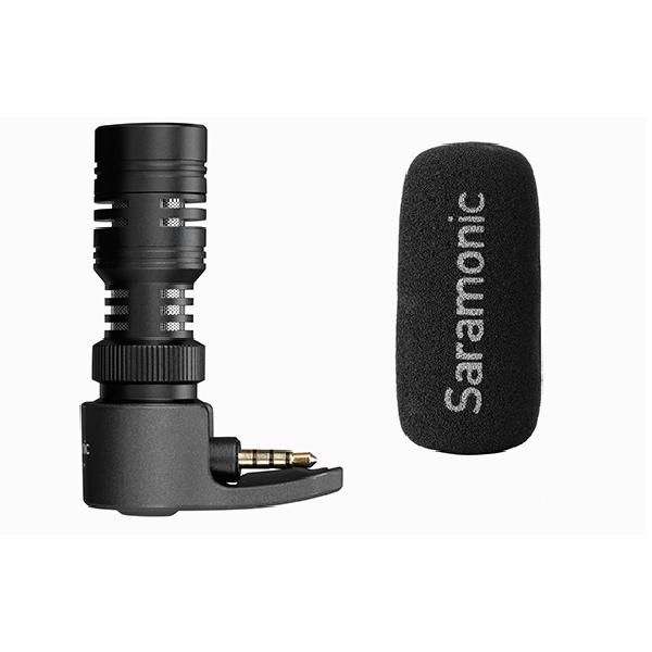 Saramonic SmartMic+, compact TRRS condenser microphone