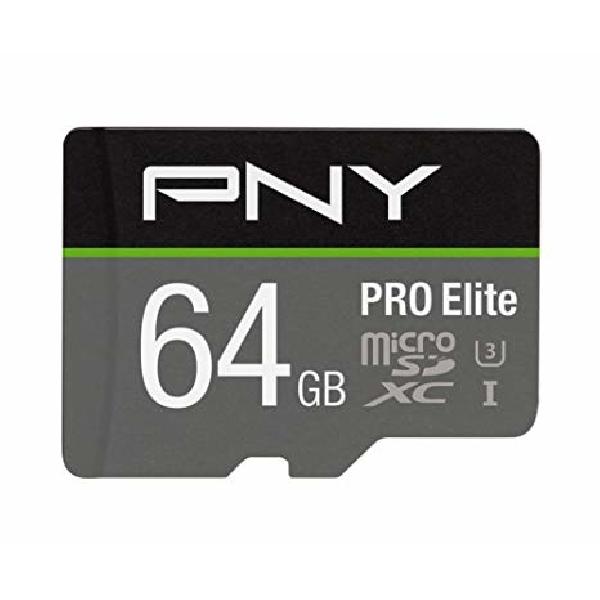 PNY Pro elite Micro sd kaart - 64 GB