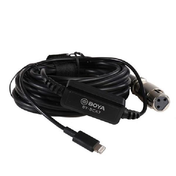 Boya XLR naar Lightning Adapter BY-BCA7