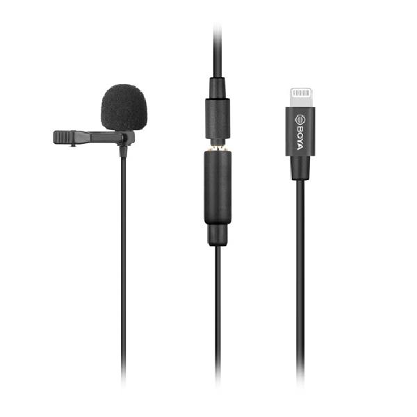 Boya BY-M2 dasspeldmicrofoon voor Apple iPhones