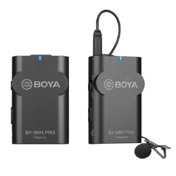 Boya 2.4 GHz Lavalier Microfoon Draadloos BY-WM4 Pro-K1