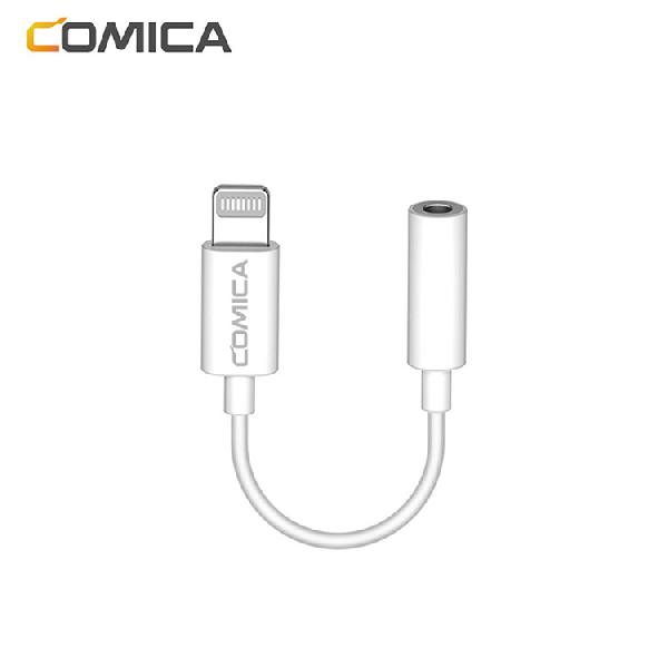 Comica 3.5mm TRRS naar Lightning adapter voor microfoons