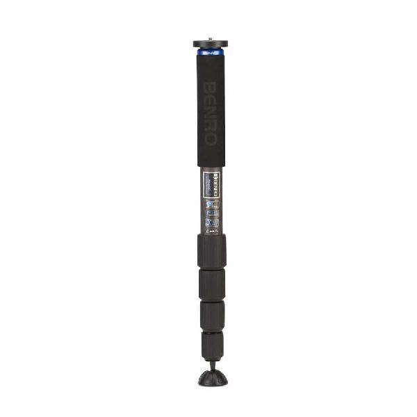 Benro monopod MMA49C + VT2 mini-statief - Carbon - 186cm - Alleen monopod