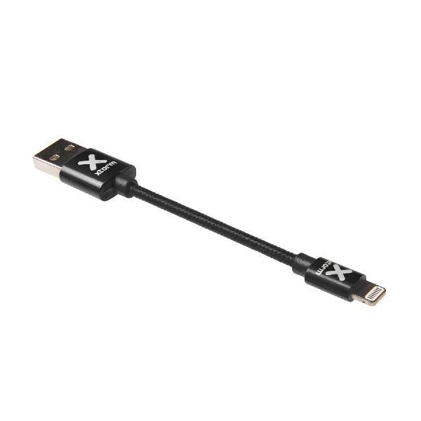 XS Lightning USB cable Black
