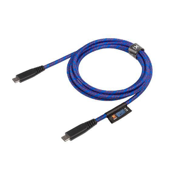 Solid Blue USB-C PD cable (2m)