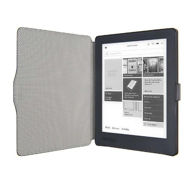 Gecko Covers Waterproof Slimfit E-Reader Hoes - Geschikt voor Kobo Aura H2O (edition 2) - Zwart