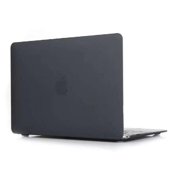 Gecko Covers Clip On Case - Geschikt voor MacBook 2015/2017 - 12 inch - Zwart
