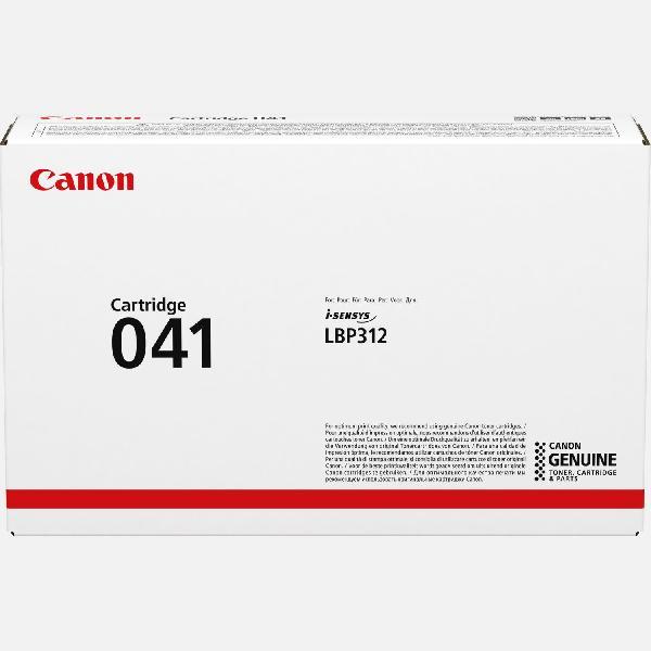 Canon 041BK zwarte tonercartridge