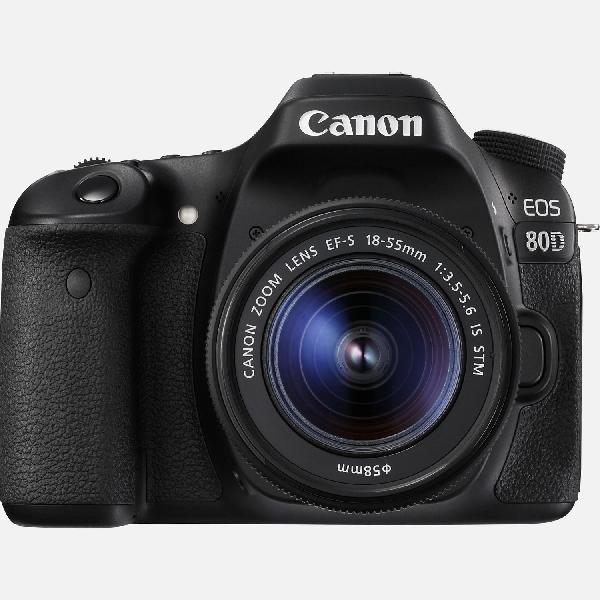 Canon EOS 80D + 18-55mm IS STM-lens