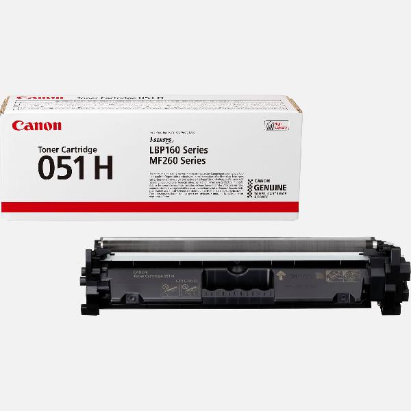 Canon 051H-tonercartridge met groot capaciteit, zwart