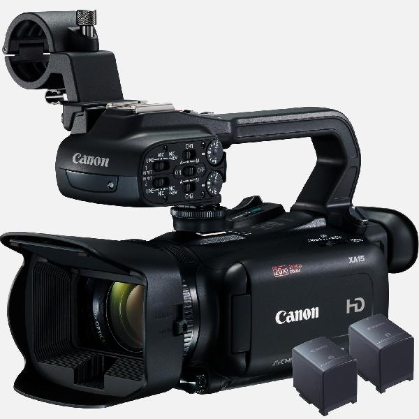 Canon XA15-videocamera + Power Kit Pack