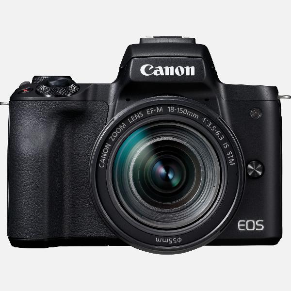 Canon EOS M50-body + EF-M 18-150mm IS STM – zwart
