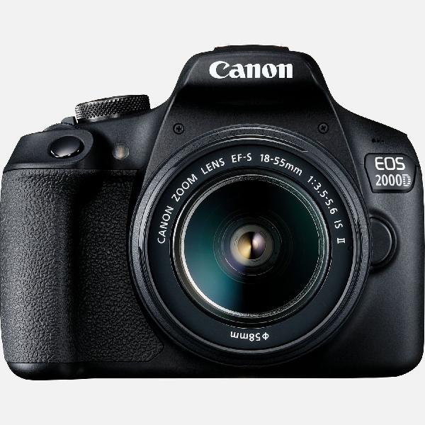 Canon EOS 2000D + EF-S 18-55mm IS II-lens