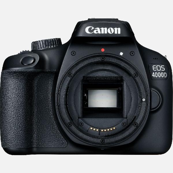 Canon EOS 4000D-camerabehuizing, zwart