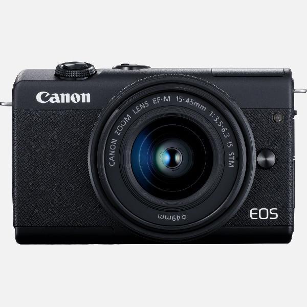 Canon EOS M200-body - zwart + EF-M 15-45mm-lens