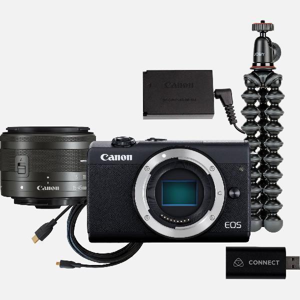 Canon EOS M200-livestreamingkit met verwisselbare lens