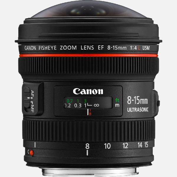 Canon EF 8-15mm f/4L Fisheye USM lens