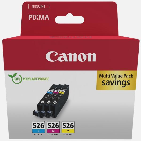 Canon CLI-526 C/M/Y-kleureninktcartridge (Multipack)