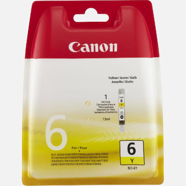 Canon BCI-6Y Geel-inktcartridge