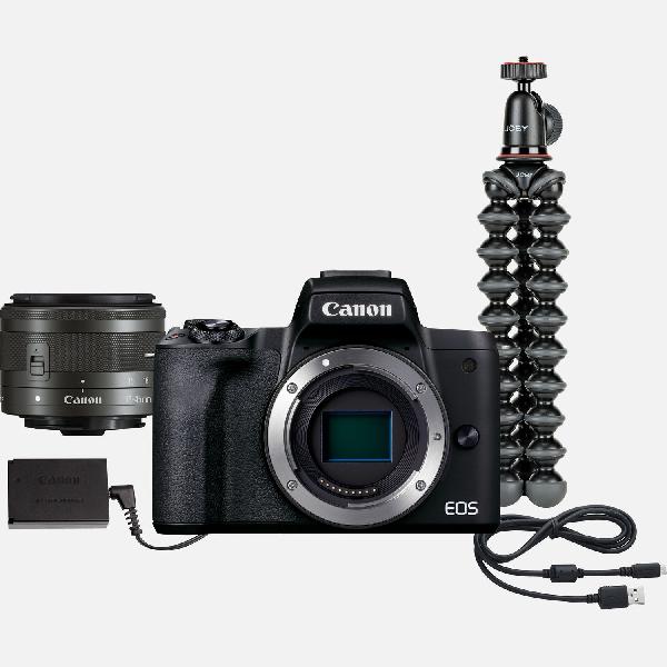Canon EOS M50 Mark II-videoconferentiekit met verwisselbare lens