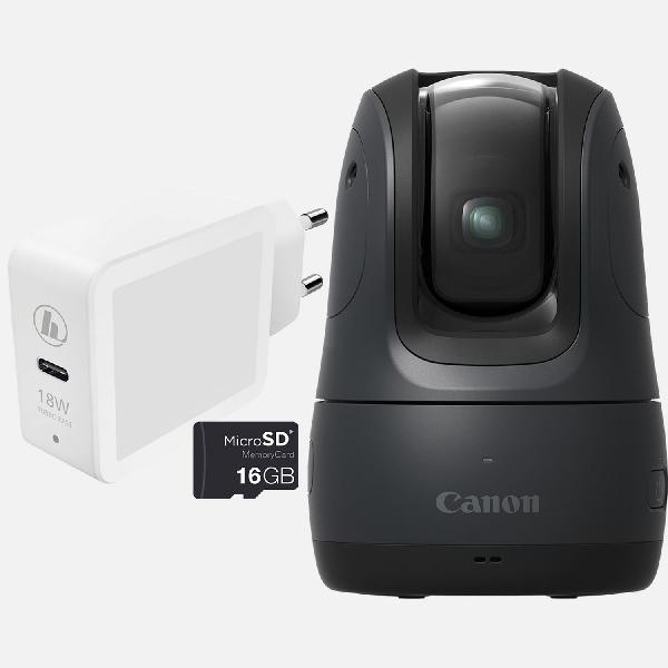 Canon PowerShot PX Compact Concept Camera Essential Kit, zwart