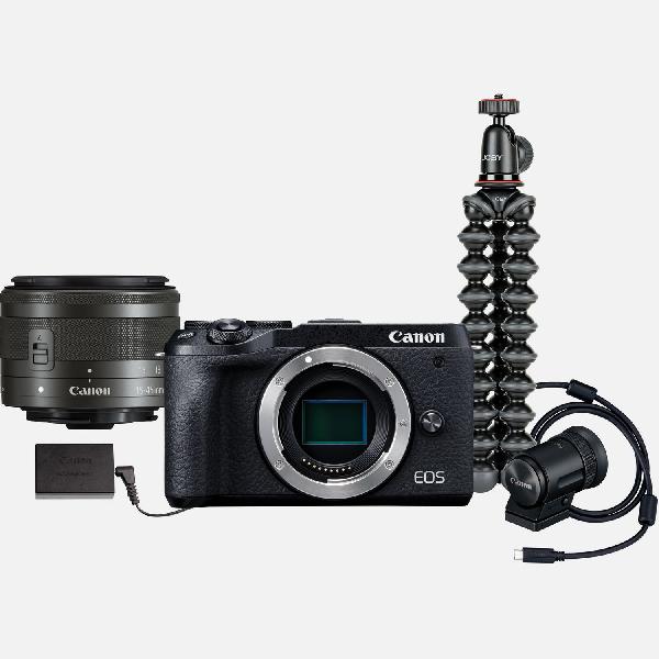Canon EOS M6 Mark II-videoconferentiekit met verwisselbare lens