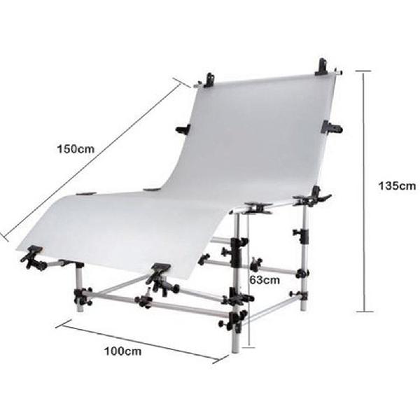 Falcon Eyes Opnametafel ST-1020A 100x200 | | 8718127006172