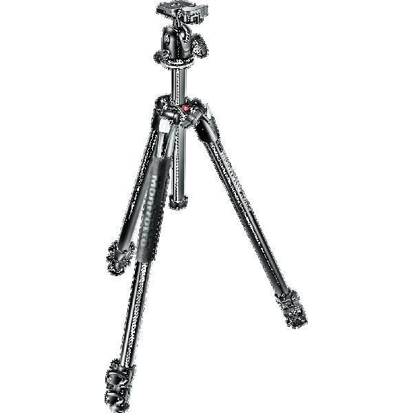 Manfrotto 290 XTRA statief kit Alu 3 segmenten MK290XTA3-BH | | MK290XTA3-BH