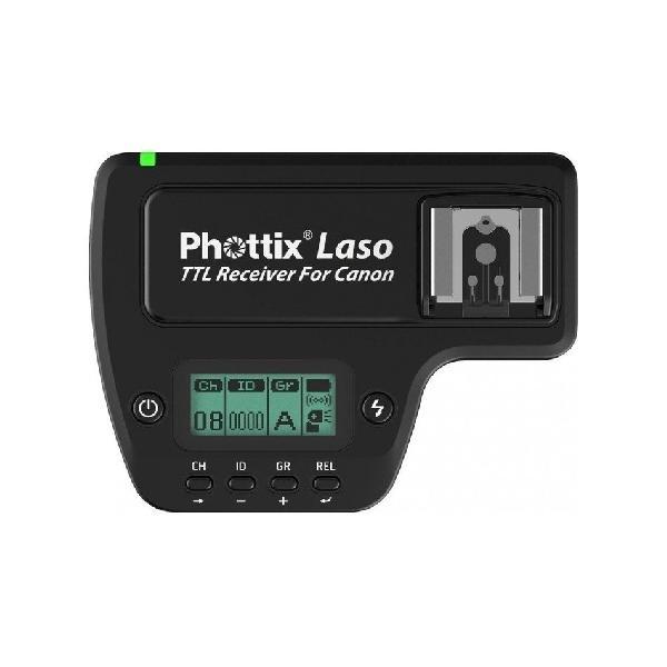 Phottix Laso TTL Flash Trigger Receiver for Canon | Zenders&Ontvangers | Fotografie - Studio | 4894609890911