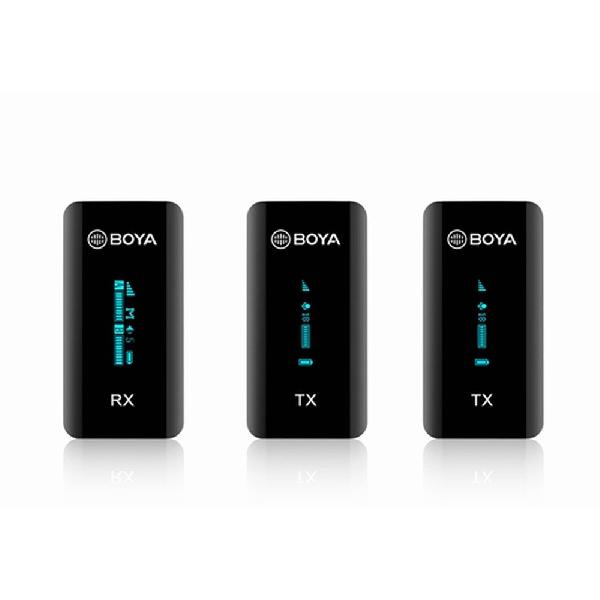 Boya 2.4 GHz Dual Lavalier Microphone Wireless BY-XM6-S2 | | 6971008029260