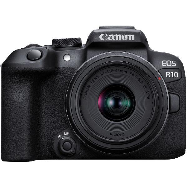 Canon EOS R10 + RF-S 18-45mm IS STM | Systeemcamera's | Fotografie - Camera’s | 4549292189773