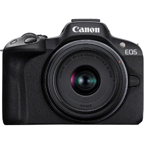 Canon EOS R50 Zwart + RF-S 18-45 IS STM-kit | Systeemcamera's | Fotografie - Camera’s | 4549292205046