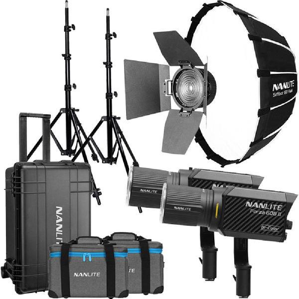 Nanlite Forza 60B II LED Dual Kit (w/ Case Light Stand Fr... | | 0651137511541