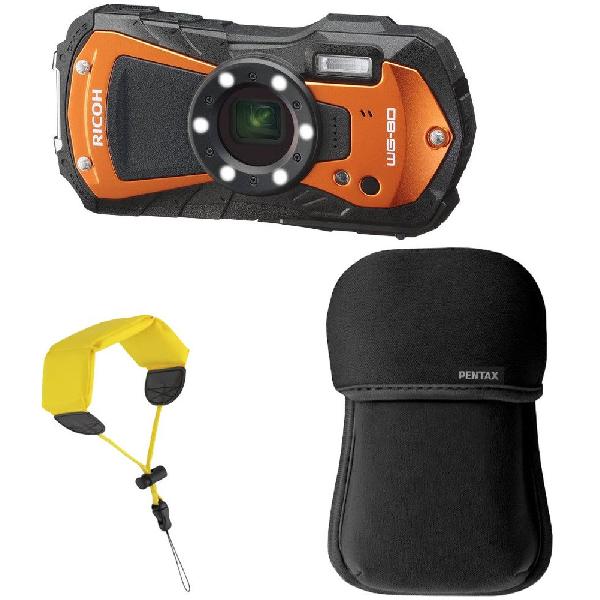 Ricoh WG-80 Orange Kit + Floating Strap + Neoprene Case | | 0027075402997