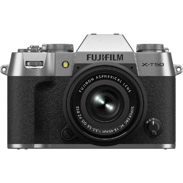 Fujifilm X-T50 + XC 15-45mm - Zilver | | 4547410533842