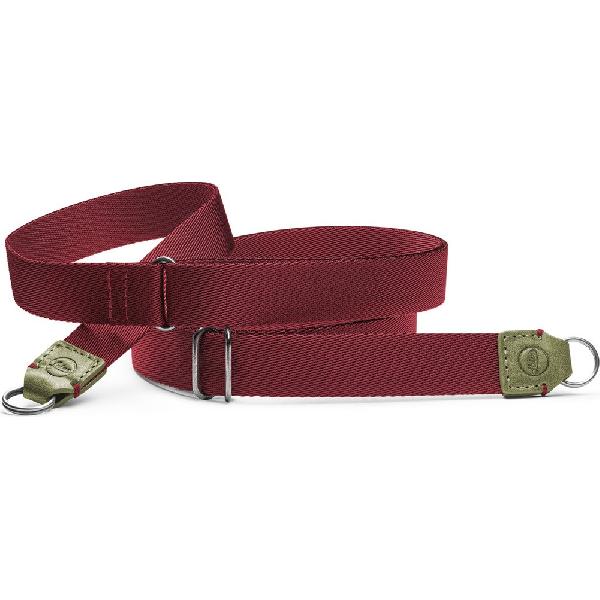 Leica Carrying Strap Olive/Burgundy | Riemen&Straps | 4022243185692