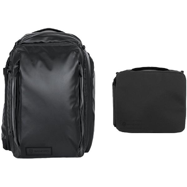 WANDRD Transit 45L Travel Backpack Black Essential+ Bundle | | 0850041678740
