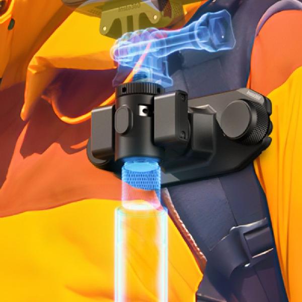 Insta360 Magnetic Selfie Stick Holster | Actioncam accessoires | 6970357856763