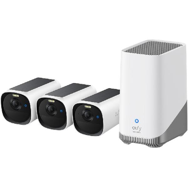 Eufy EufyCam E40 3-Cam Kit + Homebase 2 | | 0194644238117