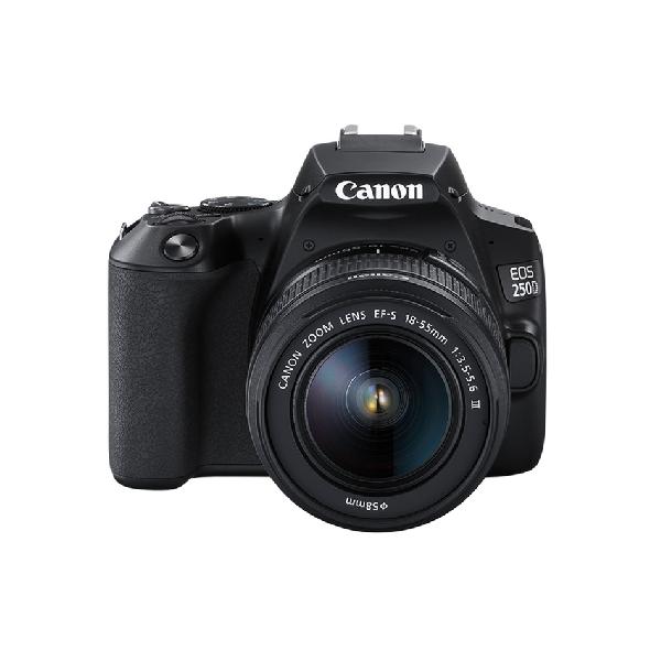 Canon EOS 250D + EF-S 18-55mm STM- Zwart | Spiegelreflexcamera's | Fotografie - Camera’s | 4549292132717