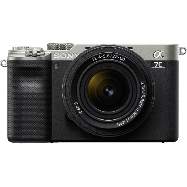 Sony A7C Body + FE 28-60mm F4-5.6 - Zilver | Systeemcamera's | Fotografie - Camera’s | 4548736121720