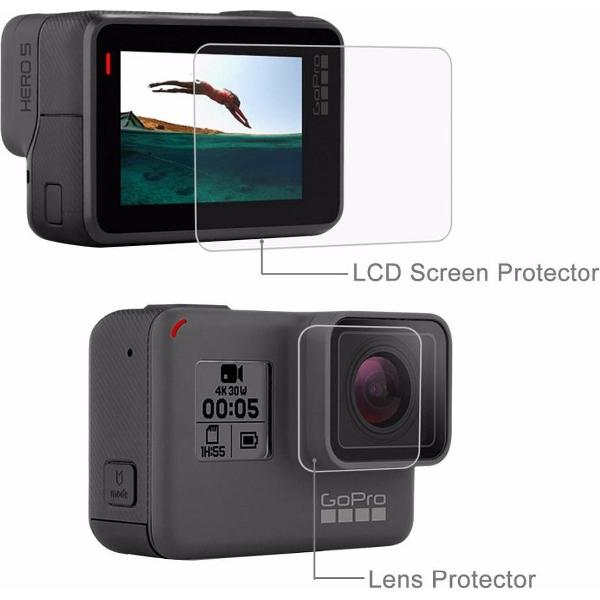 Pro Series Ultra Clear LCD + Lens Screen Protector Folie (3 Stuks) - Wit