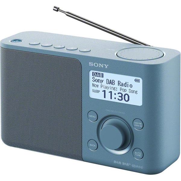 Sony XDR-S61D - DAB+ Radio - Blauw