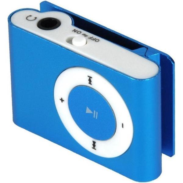 Mini clip MP3 speler - Blauw