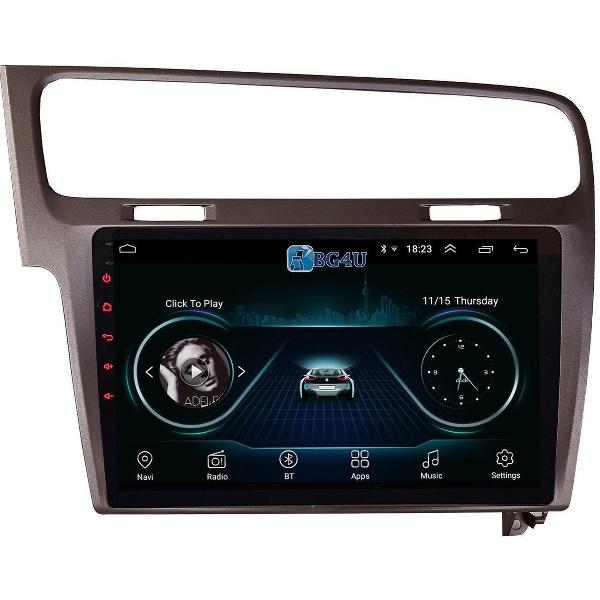Navigatie radio VW Volkswagen Golf 7, Android 8.1, Apple Carplay, 10.1 inch scherm, Canbus