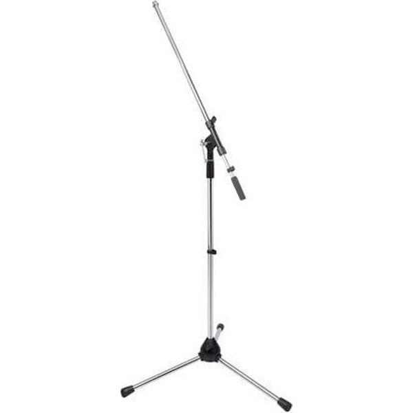 TELESCOPISCH MICROFOONSTATIEF - CHROME