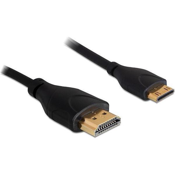 Delock Kabel High Speed HDMI mit Ethernet A-Stecker zu mini